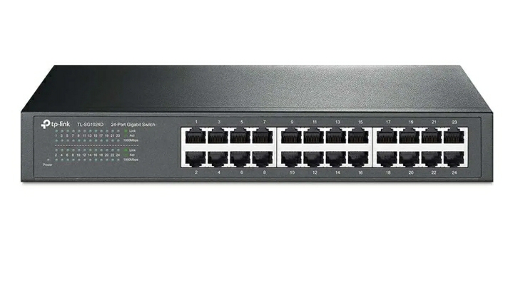 Switch 48 puertos 10/100/1000 mbps GE+4SFP SMART |SG3452| -TP-LINK-