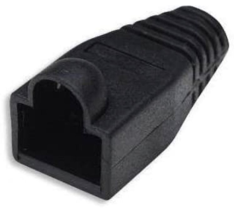 Capuchon para Plug de datos NEGRO