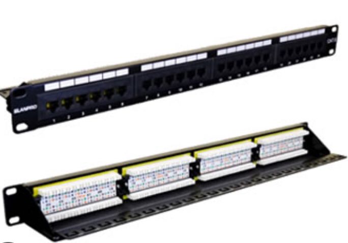 Patch panel solido 24 puertos CAT5