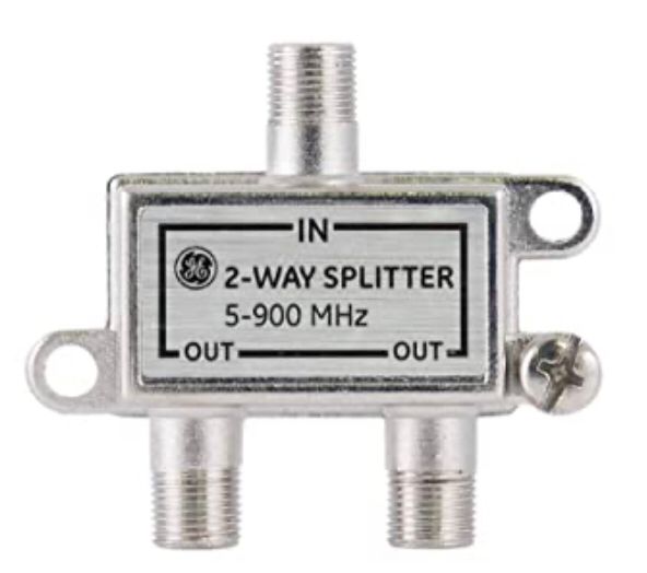 Spliter RG6  2 salidas (5 -1000 mhz)