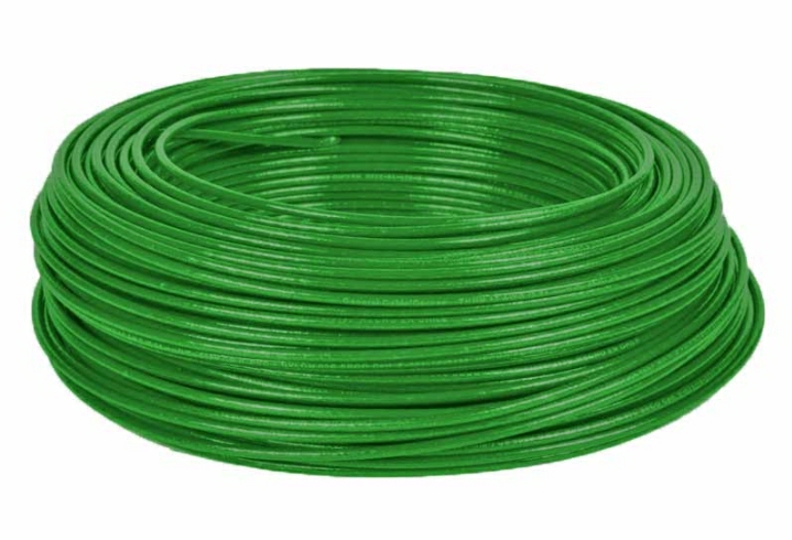 Cable THHN flexible 7H (# 8 AWG) VERDE