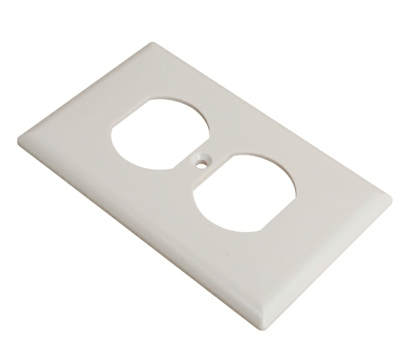 Placa rectangular ovalada 2H BLANCO -COOPER-