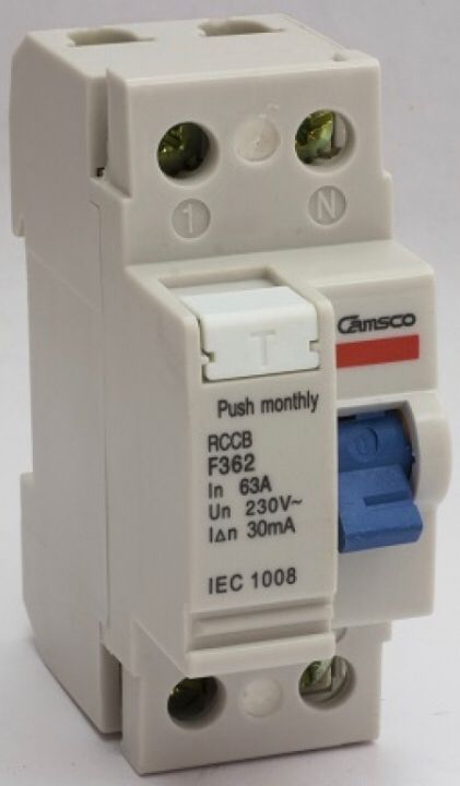 Breaker diferencial 1 polo + T (1X25) 25A-Camsco-