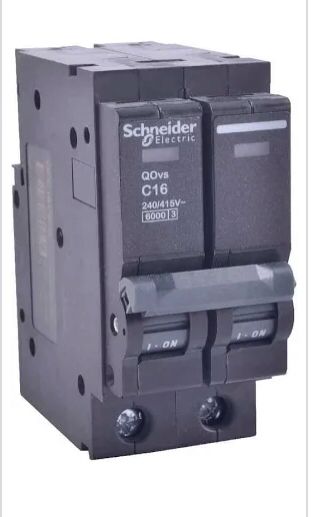 Breaker enchufable 2 polos (2X16) 16A -Scheneider-