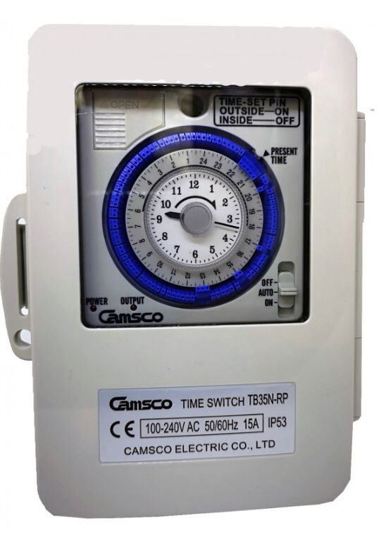 Timer analogico |Bt-35 24H| 110v-220v -Camsco-