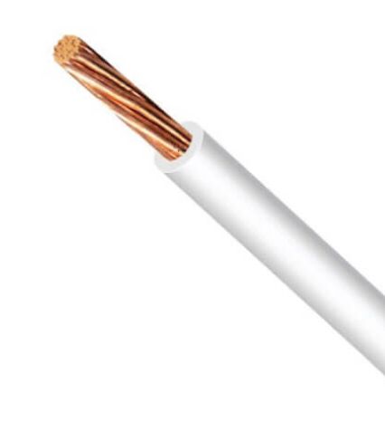 Cable flexible THHN/THWN (# 18 AWG) BLANCO --