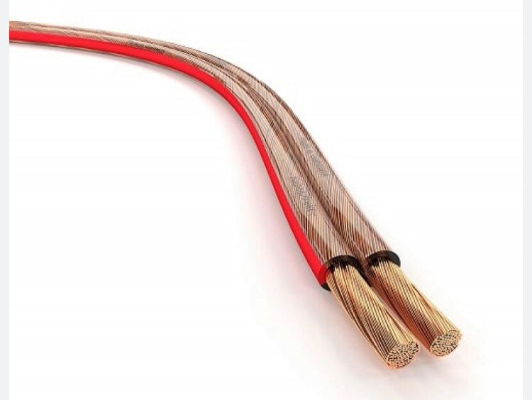 Cable parlante flexible (# 2x18 AWG) TRASPARENTE