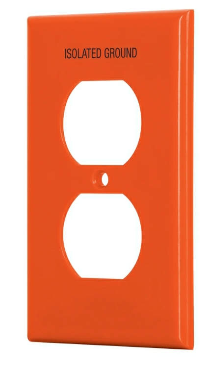 Placa rectangular ovalada 2H orange -COOPER-