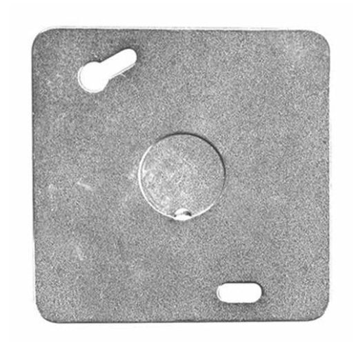 Tapa metalicas ciega cuadrada (10x10cm) -Trosa-