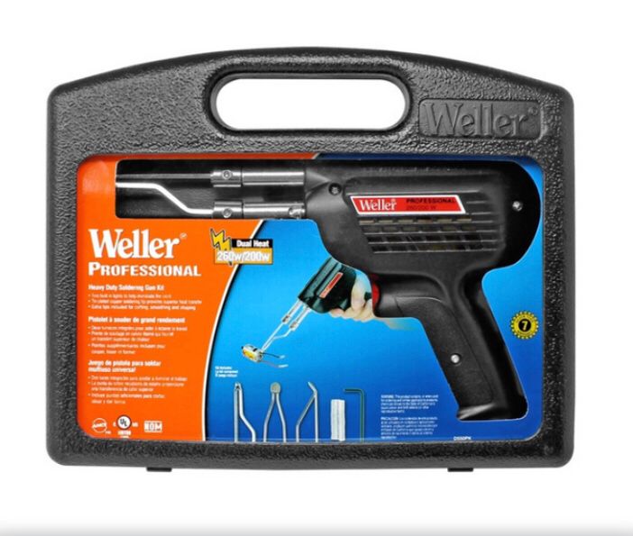 Cautin profesional tipo pistola 200w-260w -weller-