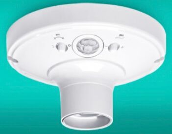 Sensor tipo plafon E27 180º