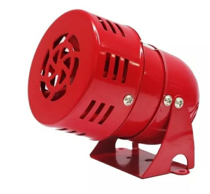 Sirena roja pequeña 105DB |TCZ-230/110VAC| 110V -Camsco-