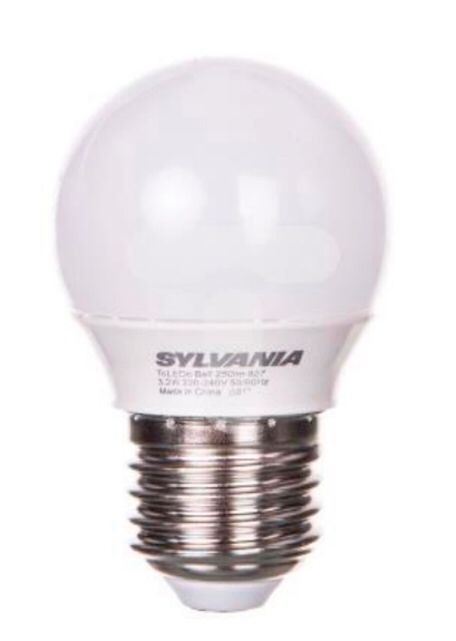 Foco LED E27 bola 110/220V 6W 6500K