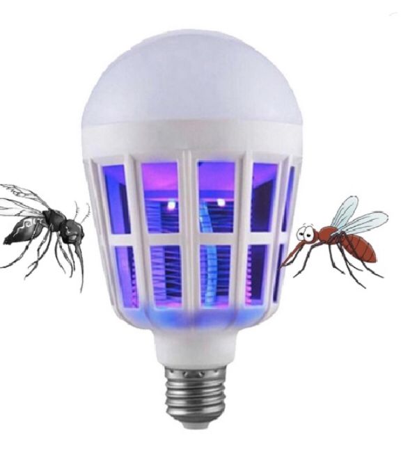 Foco LED antimosquitos  E27 bola 110/220V 1.5W  |IL070294| -MAVIJU-