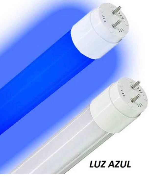 Tubo LED T8 de 110/220V 9W Azul