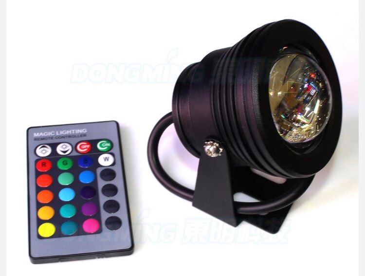 Luminaria sumergible para pileta 12V RGB