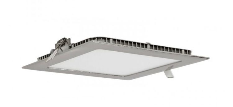 Panel LED empotrable cuadrado filo satin 110/220V 3W 6500K 