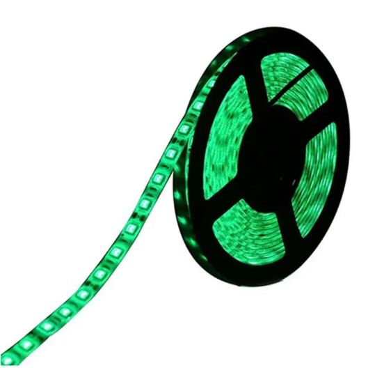 Cinta LED flexible (5m) 12V Verde