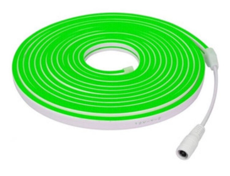 Cinta LED neon C/T (5m) 12V Verde