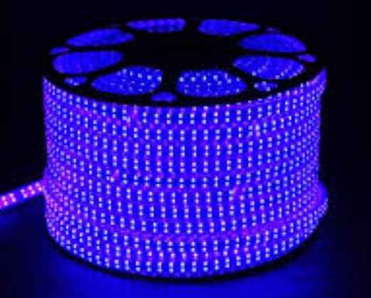 Manguera LED flexible pastilla (1m) 110V Azul