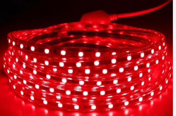 Manguera LED flexible pastilla (1m) 110V Rojo