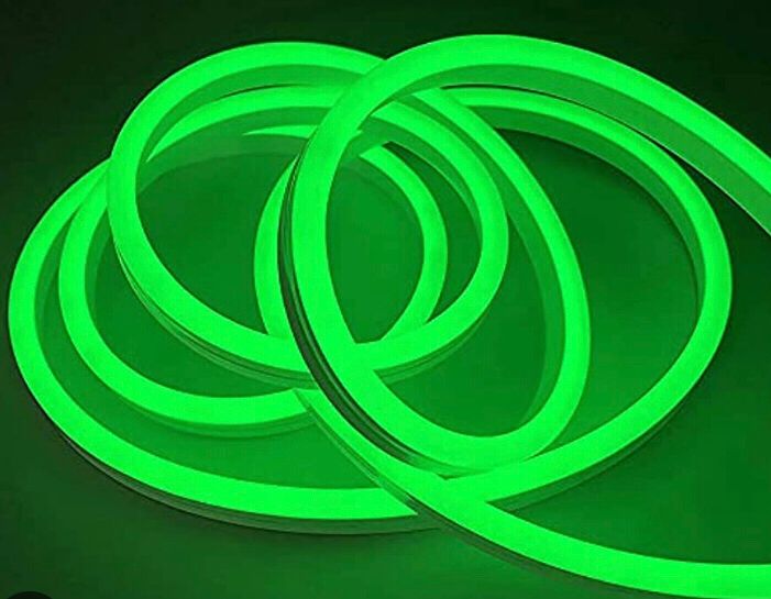 Manguera LED neon flexible 2 caras (1m) 100V Verde