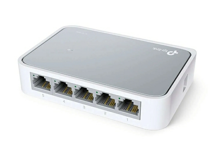 Switch 4 puertos 10/100/1000 mbps 45w