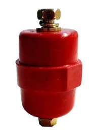 [AISLA-0003] Aislador tipo barril con perno (35mmx32mm) -CNC-