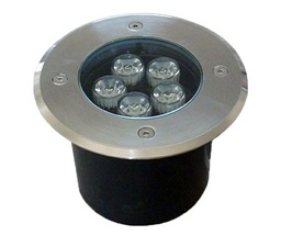 Ojo de buey LED de piso redondo 36w  6500k