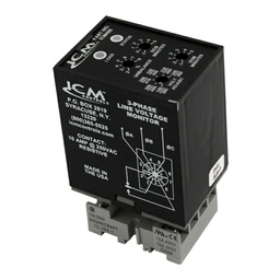 [SUPVOL-0001] Supervisor de voltaje trifasico completo enchufable |ICM-408|10A 190-480V -ICM-