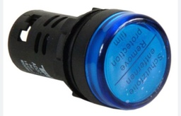 [LUCIN-0003] Luz piloto led (22mm) AZUL 110/220v -Camsco-