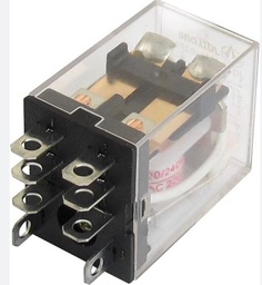 [RELAY-0001] Relay de 8 pines planos 12V AC -Camsco-