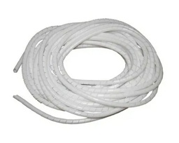 [ESPIR-0005] Espiral plastico (1/4") BLANCO -Dexon-
