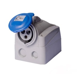 [CLAVI-0006] Toma sobrepuesto tipo clavija 16A 2P+T |555154| -Legrand-