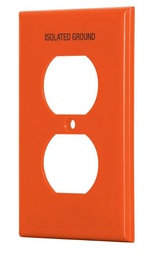 [PLACA-0006] Placa rectangular ovalada 2H orange -COOPER-