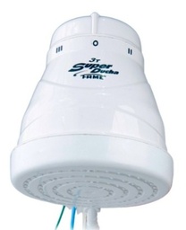 [CALELE-0013] Super ducha electrica  S/manguera BLANCA 3T 5200W 110V -FAME-