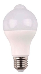 [FOCHOG-0010] Foco LED con sensor  E27 bola 110/220V 10W 6500K -SYLVANIA-