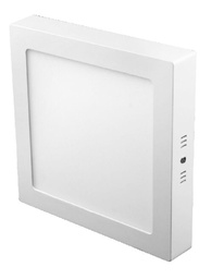 [PALED-0022] Panel LED sobrepuesto cuadrado filo blanco 110/220V 12W 6500K -VTR/NPP-