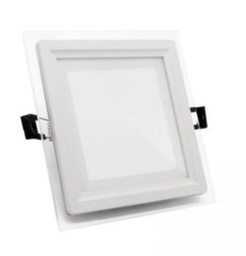 [PALED-0073] Panel LED empotrable f/cristal cuadrado 110/220V 6w 6500k