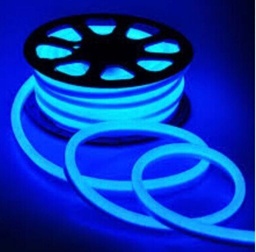 [MANLED-0013] Manguera LED neon flexible 2 caras (1m) 100V Azul